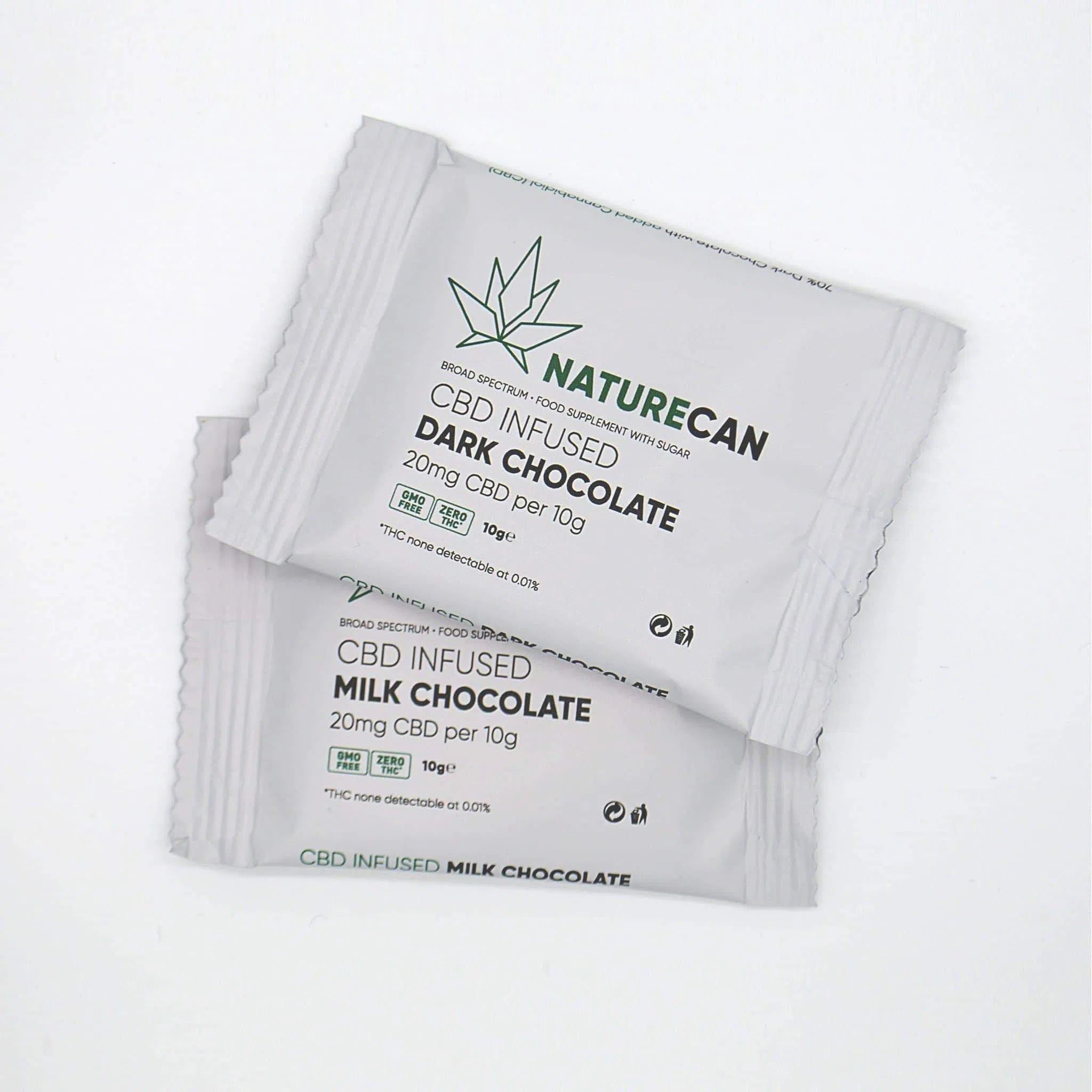 Chocolate CBD- Con Leche y Negro