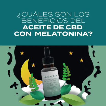 Beneficios del aceite de CBD con melatonina