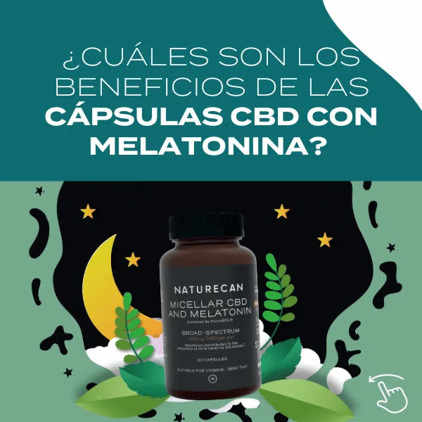 Beneficios de las cápuslas CBD con melatonina