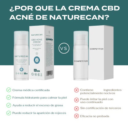 comprar crema CBD para el acné