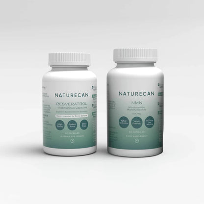 NMN y Resveratrol, suplementos antienvejecimiento