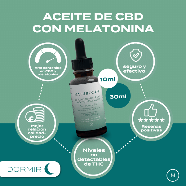 Ventajas del aceite de CBD con melatonina